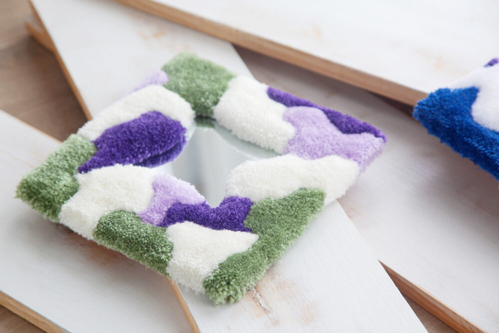 Image de miroirs tuftés Moino Studio Tufting
