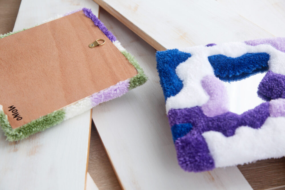 Image de miroirs tuftés Moino Studio Tufting