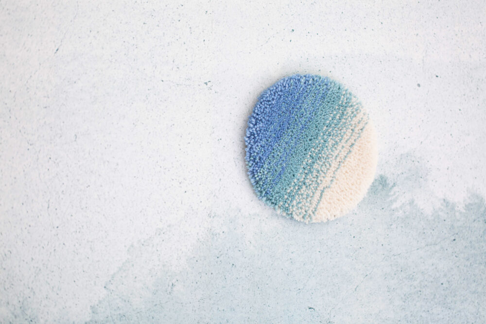 Image d'une décoration murale Dégradé Moino Studio Tufting