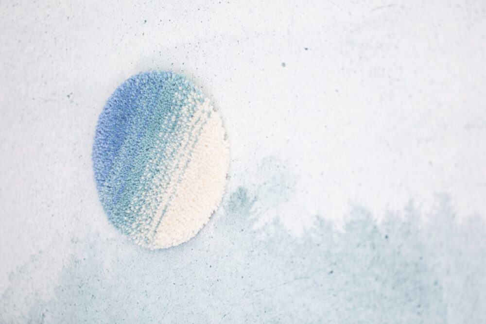 Image d'une décoration murale Dégradé Moino Studio Tufting