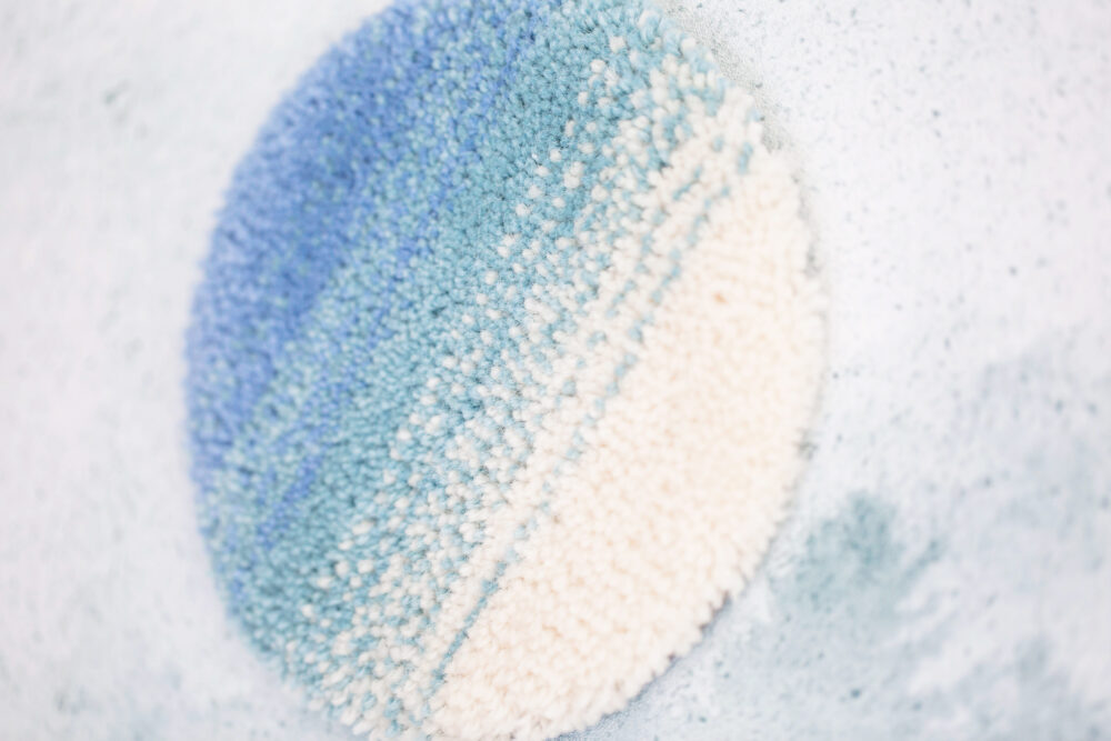 Image d'une décoration murale Dégradé Moino Studio Tufting