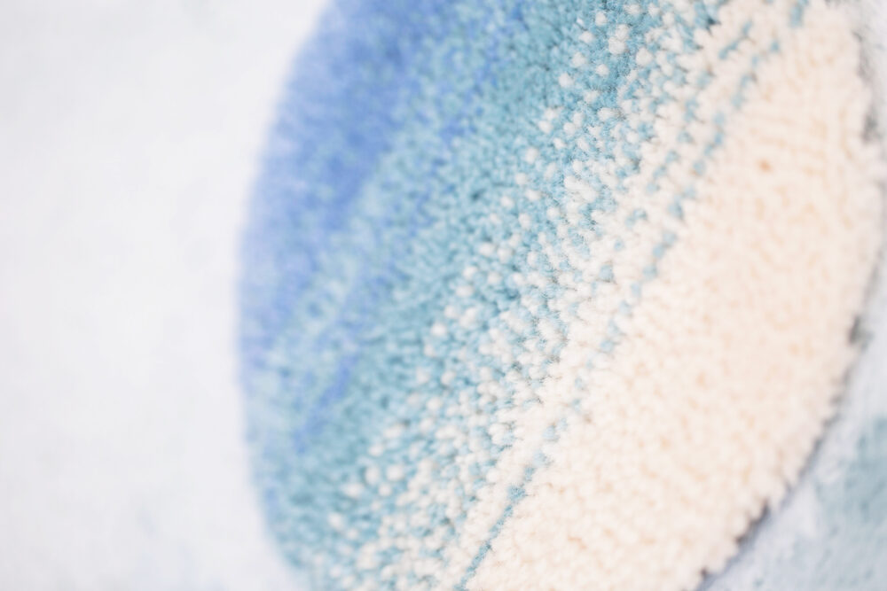 Image d'une décoration murale Dégradé Moino Studio Tufting